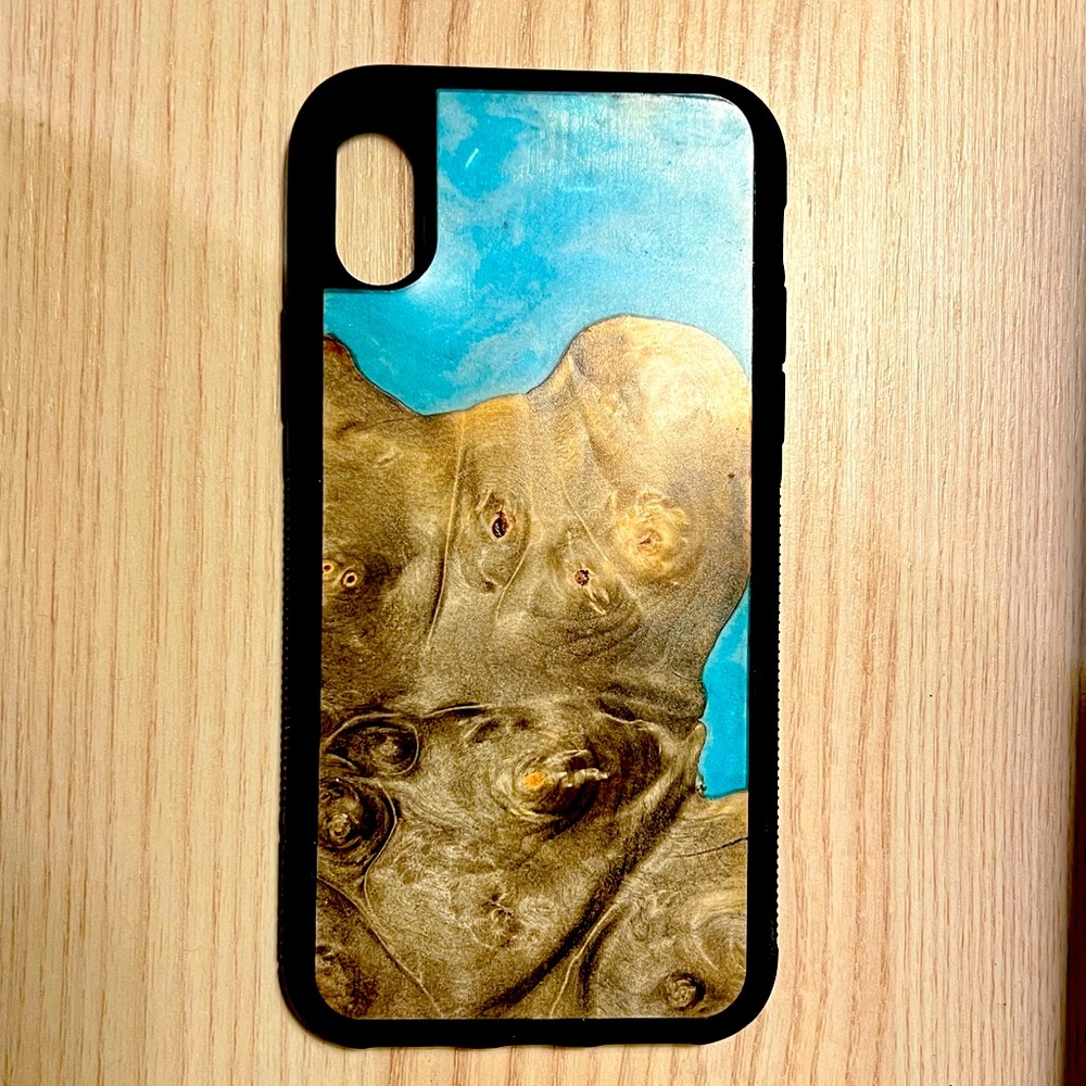 Carved iPhone X Case - one of a kind